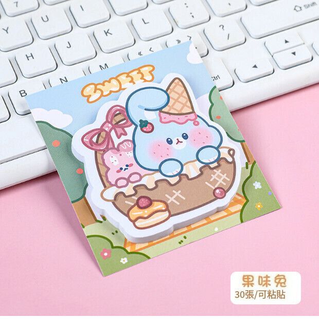 Cartoon message note [fruity rabbit]