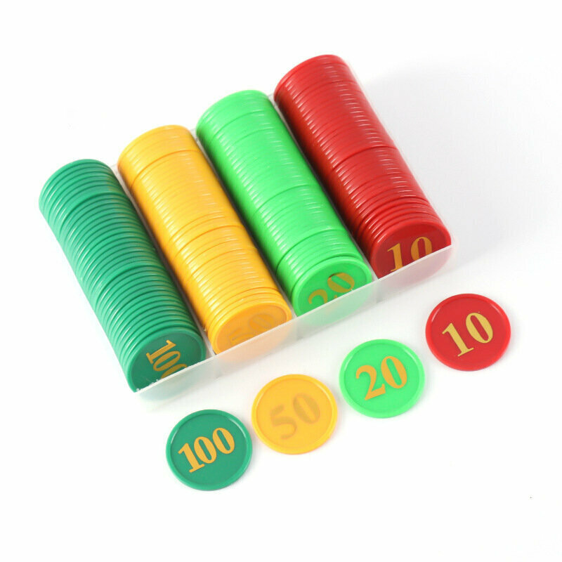 激抵盒裝彩色燙金籌碼（38mm*0.2mm）