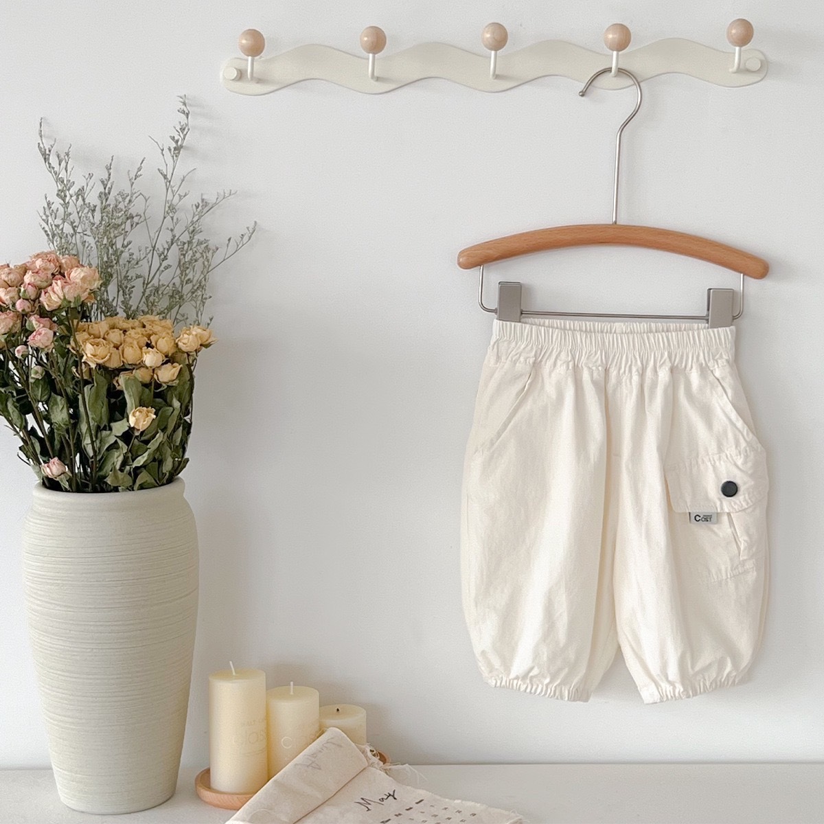 百搭工裝縮口褲