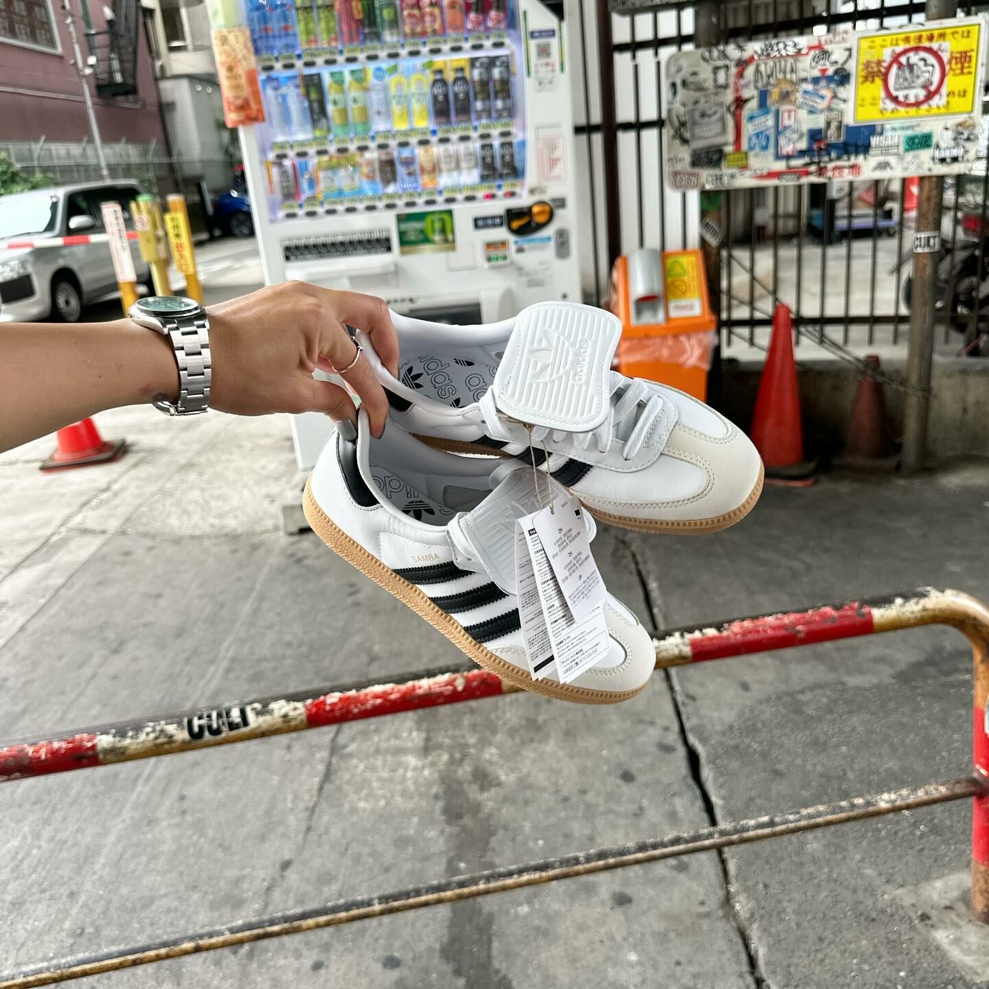 Adidas Originals Samba LT 翻鞋舌 焦糖 長鞋舌 白色 復古鞋 IG4279