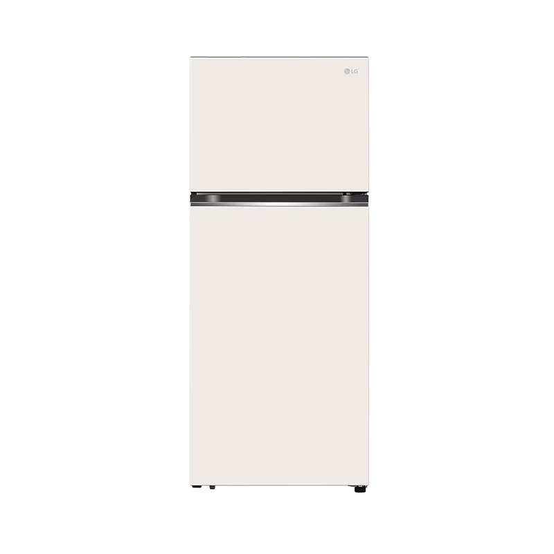 LG 375公升雙門 香草白變頻冰箱 GN-L372BEN