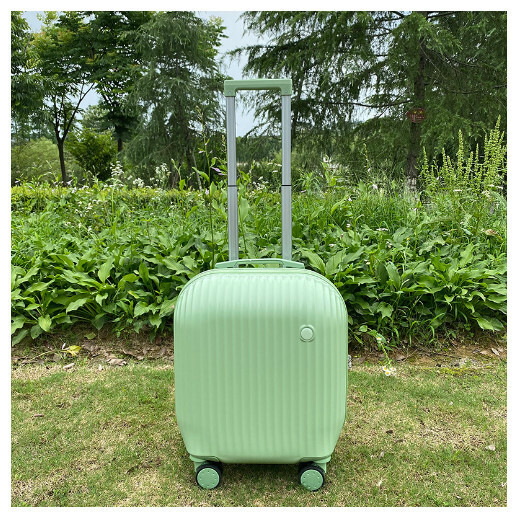 Hot push swivel suitcase [apple green] (size: 18 inches: 23*39*48CM)