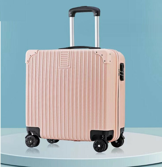 Popular multifunctional suitcase [20 inches] [607 pink]