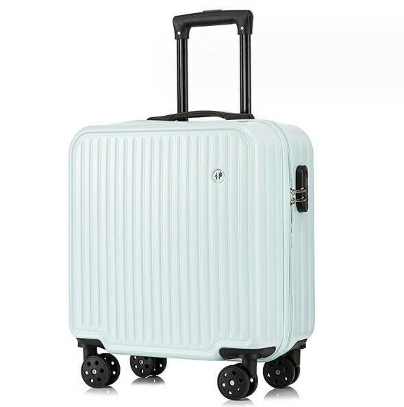 Popular multifunctional suitcase [20 inches] [512 mint green]
