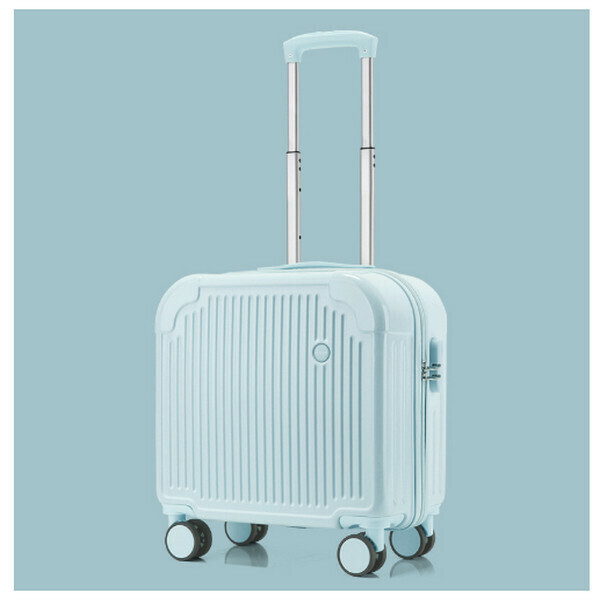 New small fresh luggage trolley case (mint green 233 18 inches)
