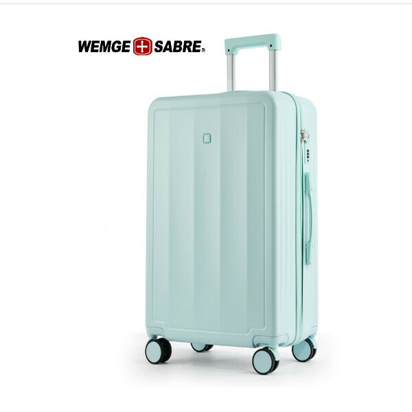 新款學生靜音輪登及旅行箱（薄荷綠色168 20寸）（可登機箱殼加厚40%）