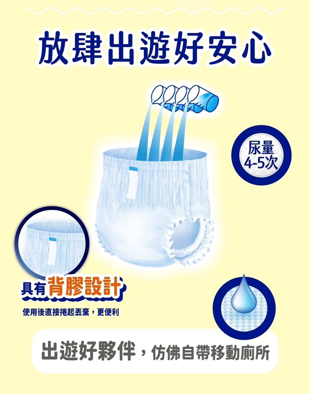 安安-瞬吸舒適復健褲