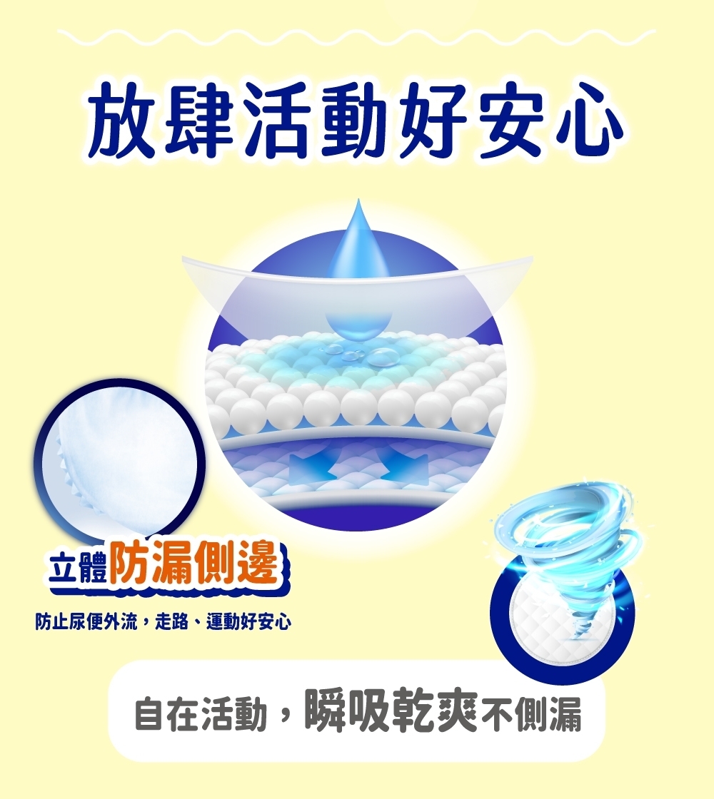 安安-瞬吸舒適復健褲