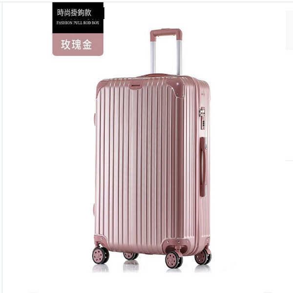 Hot selling luggage trolley lock box (rose gold 918 22 inches)