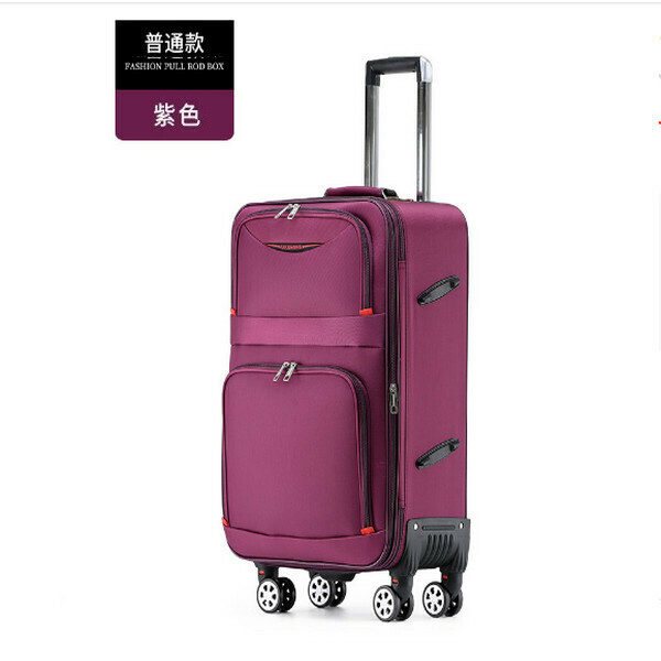 Hot selling Oxford cloth suitcase (purple regular model 899 22 inches)