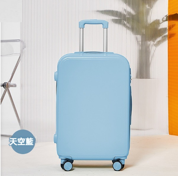 Hot Selling Multifunctional Luggage [24 Inch] [Zipper Style - Sky Blue]