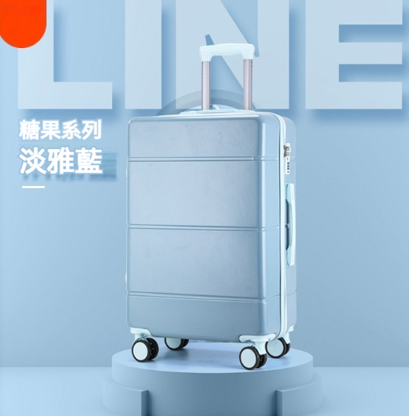 Hot Selling Multifunctional Luggage [22 Inch] [Light Elegant Blue]