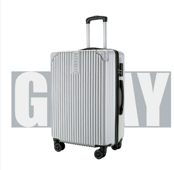 Hot Selling Multifunctional Luggage [24 Inch] [Retro Corner 606 Silver]