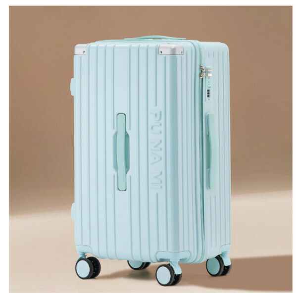 Hot selling water cup holder suitcase (mint green 309 24 inches)