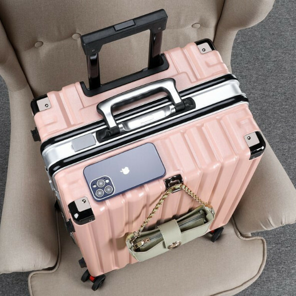 Hot Selling Large Capacity Trolley Luggage [26 Inch] [Thick Aluminum Frame Model-Maca Powder]