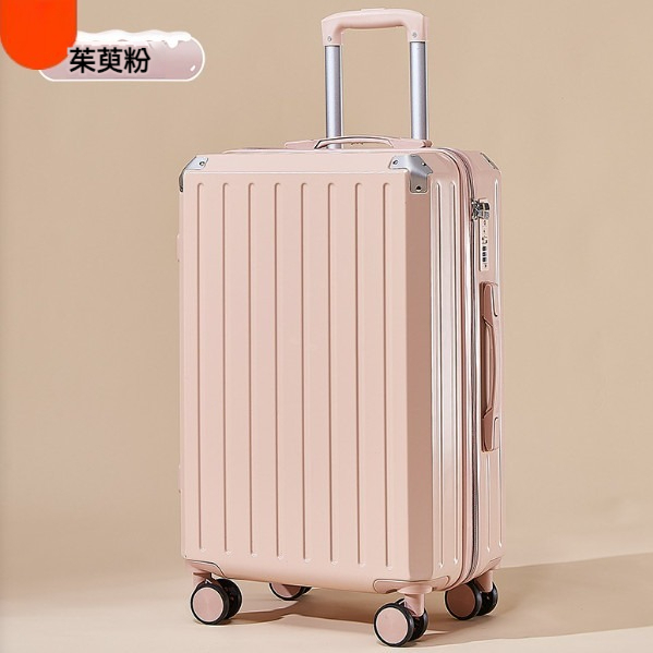 Popular multifunctional suitcase [26 inches] [Cornus powder [metal corners]]