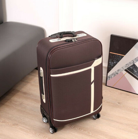 The popular Oxford pull-bar suitcase [30 inches] [Good boy-brown]