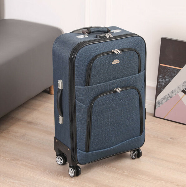 Hot style Oxford trolley suitcase [30 inches] [Duke style - light blue]