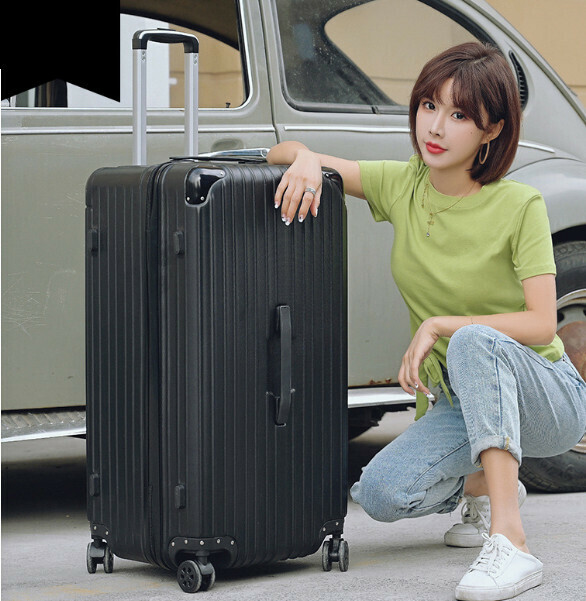 Hot recommended multifunctional suitcase [28 inches] [black]