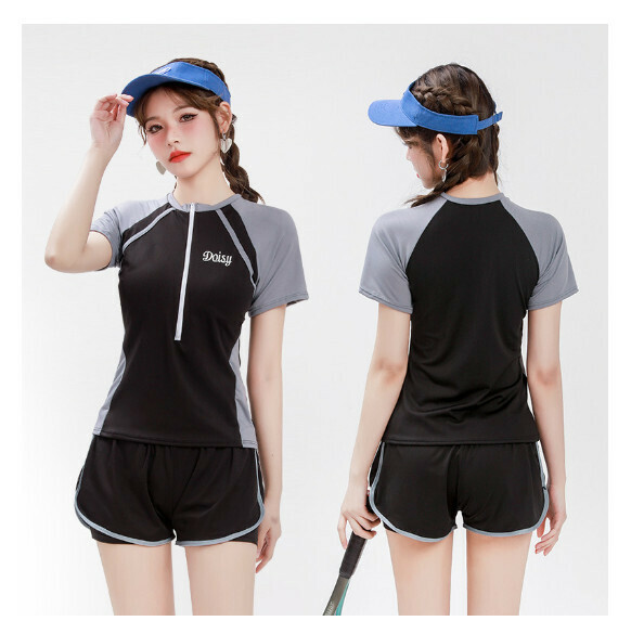 熱推分體泳衣【S-XL】【銀灰028443】 (下單後聯絡客服確認發貨尺碼) 