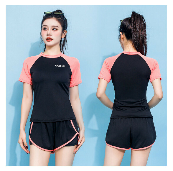 熱推分體泳衣【S-XL】【橙色028425】 (下單後聯絡客服確認發貨尺碼) 