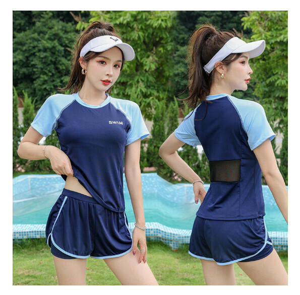熱推分體泳衣【S-XL】【藍色810820】 (下單後聯絡客服確認發貨尺碼) 
