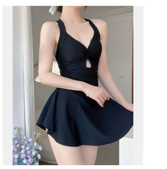 熱推連體泳衣【M-XL】【黑色028407】 (下單後聯絡客服確認發貨尺碼) 