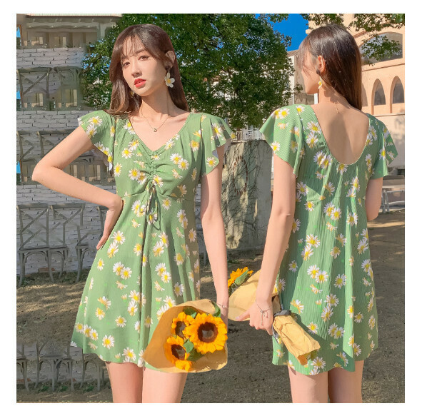 熱推連體游泳衣【L-3XL】【綠色】 (下單後聯絡客服確認發貨尺碼) 