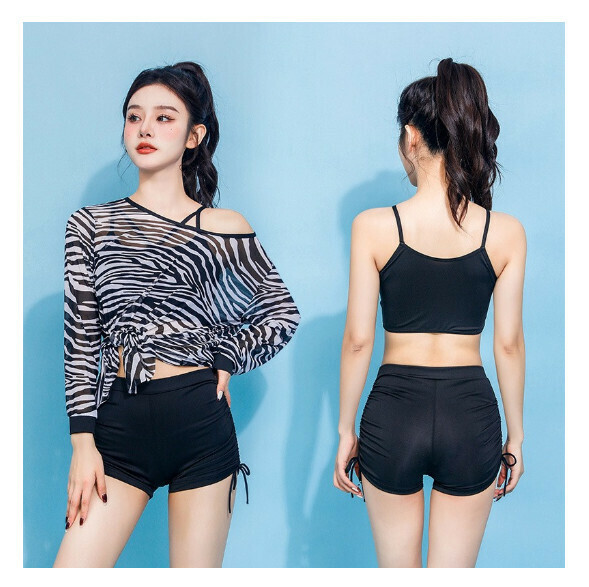 熱推分體式泳衣【M-XL】【白色】 (下單後聯絡客服確認發貨尺碼) 