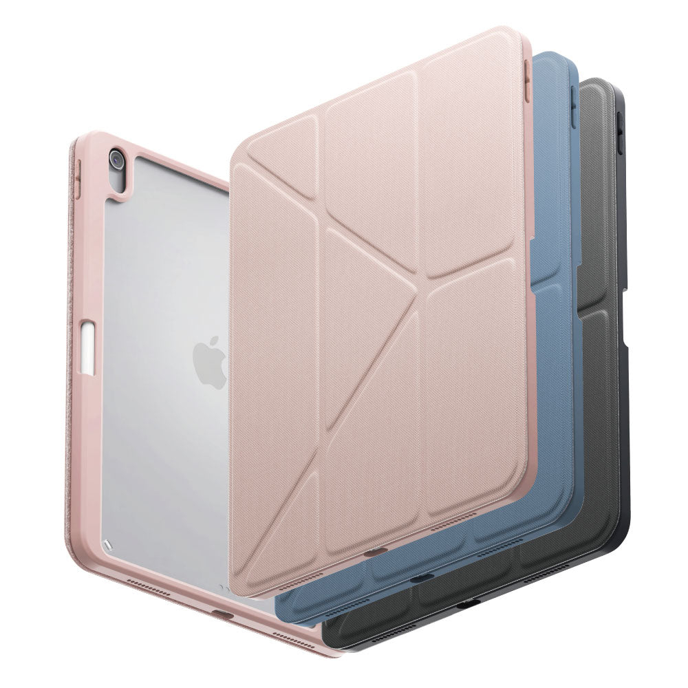 UNIQ Moven 磁吸帶筆槽透明平板保護套 iPad（2024／2025）