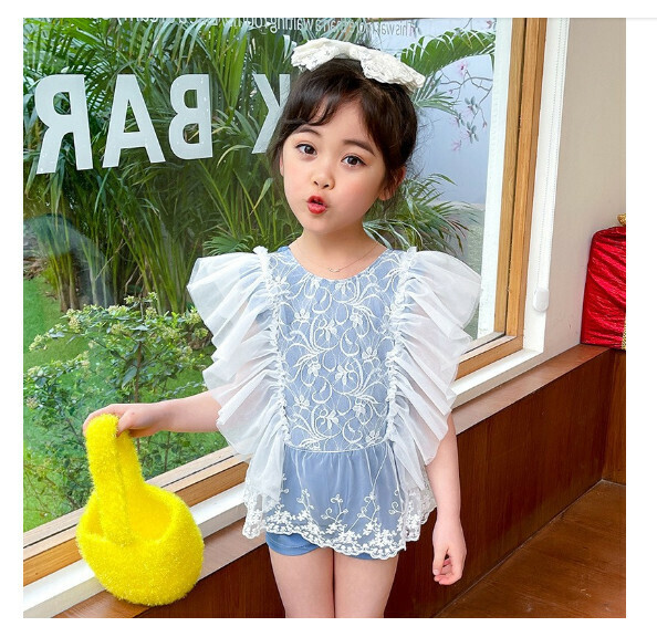 Popular children's one-piece swimsuit [110-130 sizes] [NT08857-Ink Blue] (contact customer service after placing the order to confirm the delivery size)