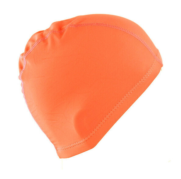 New nylon cloth swimming cap [orange]