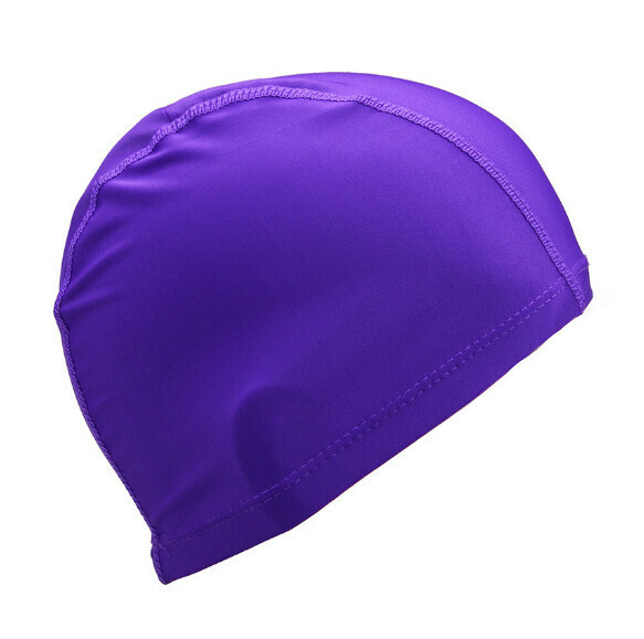 New nylon cloth swimming cap [purple]