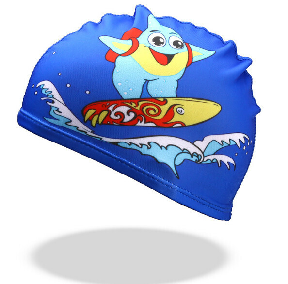 New children's swimming cap [little starfish cloth cap]