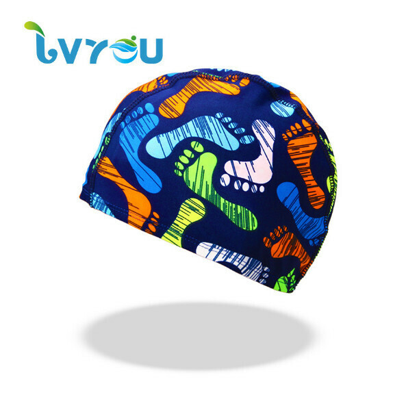 New spandex swimming cap [bigfoot cloth cap]