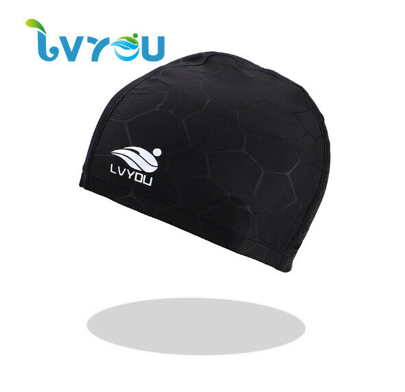 New spandex swimming cap [water ripple swimming cap]