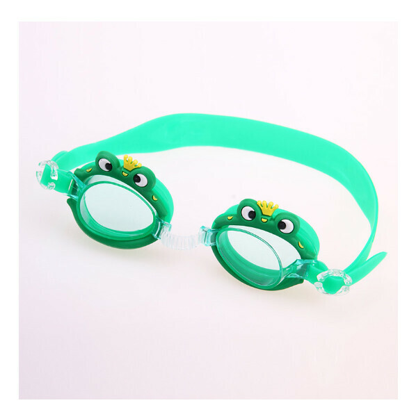 New waterproof and anti-fog children's swimming goggles [Green Frog]