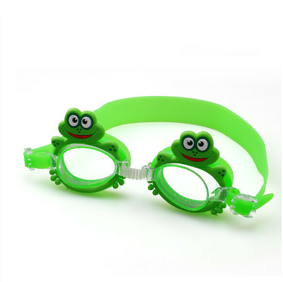 New waterproof and anti-fog children's swimming goggles [Smiling Frog]