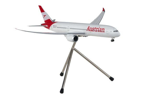 Hogan wings 1/200 奧地利航空 波音787-9 標準塗裝 三腳架版