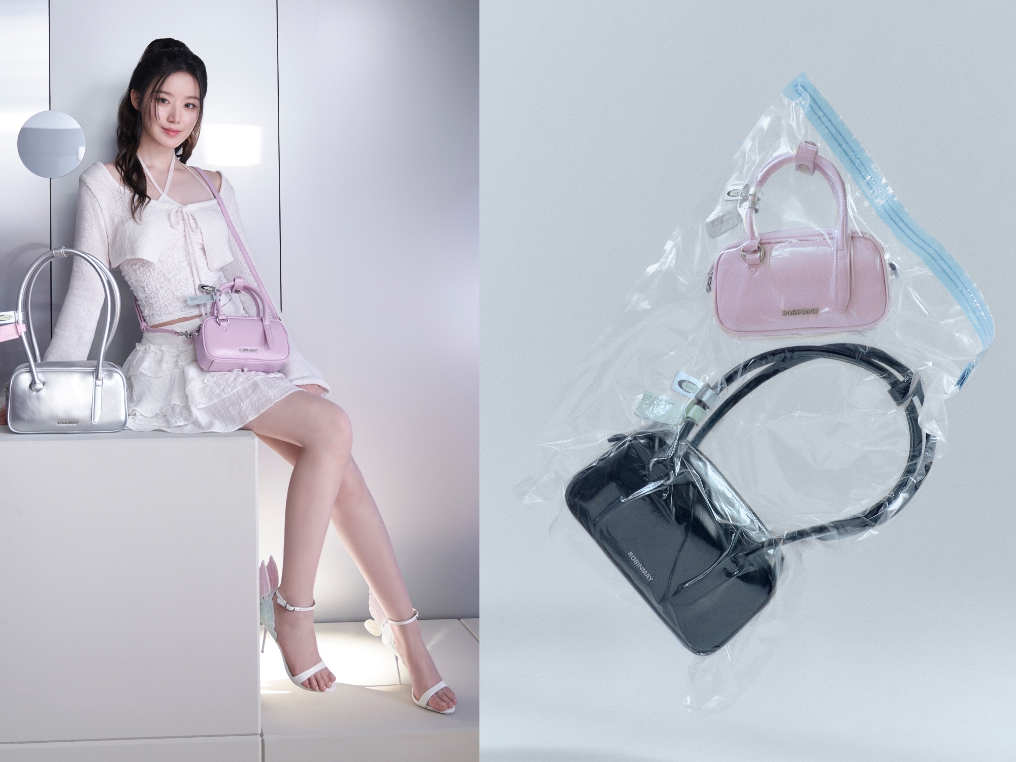 ROBINMAY☆RORO HEART手提包 舒華 シュファ ハンドバック/送料込 ROBINMAY☆RORO HEART手提包 舒華 シュファ ハンドバック/送料込