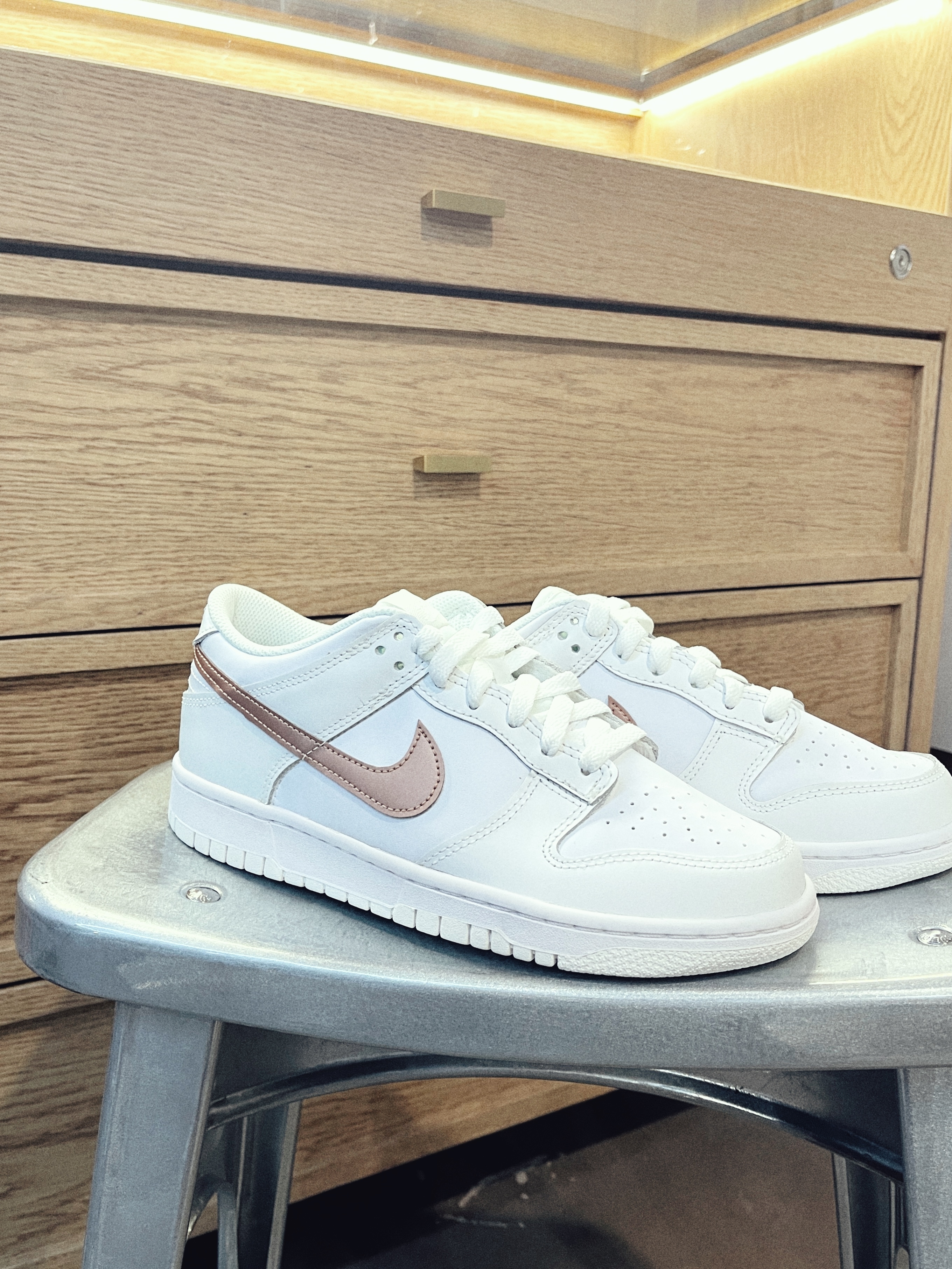 Nike Dunk Low White Pink (GS)
