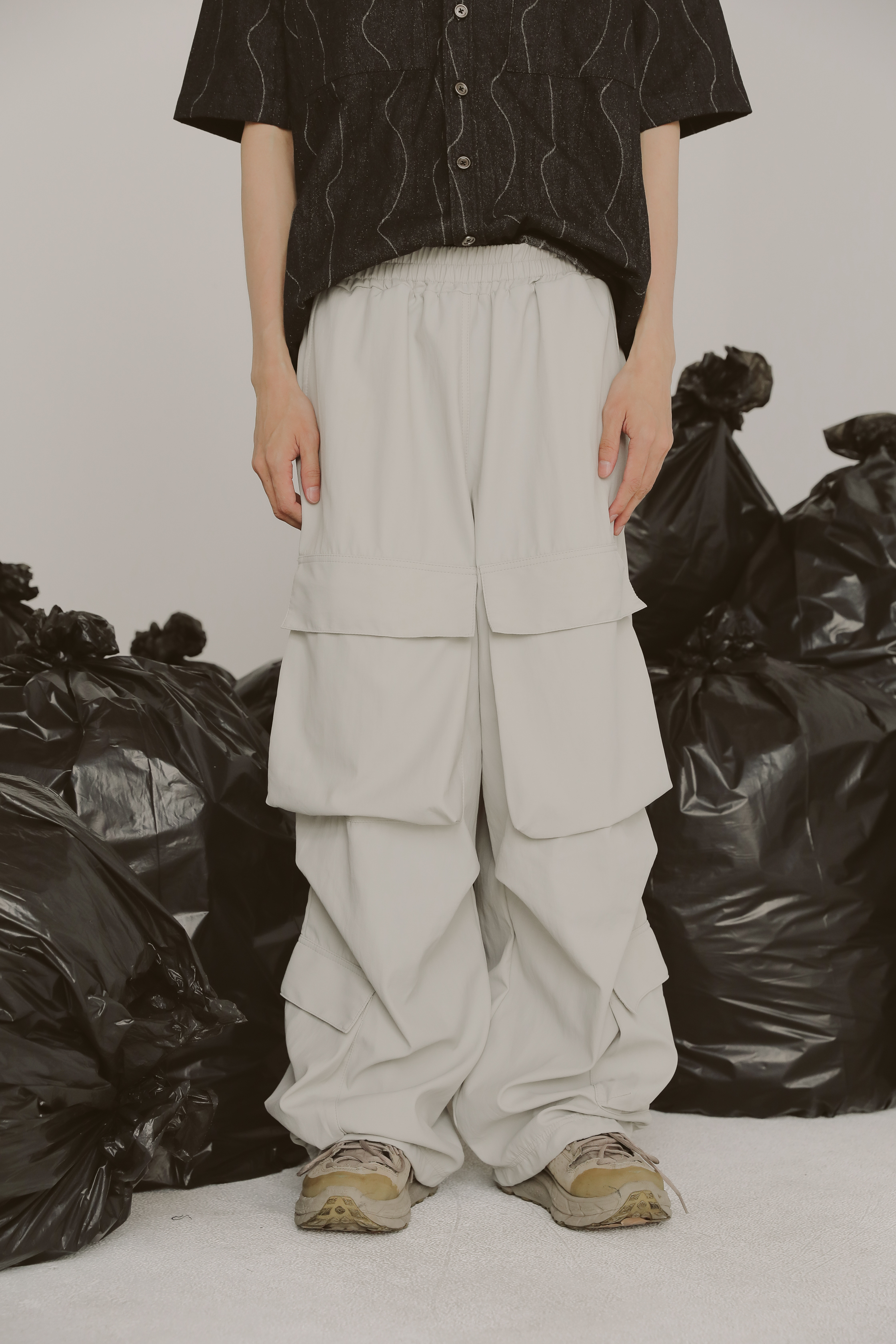 Front Multi Cargo Pants #工裝褲