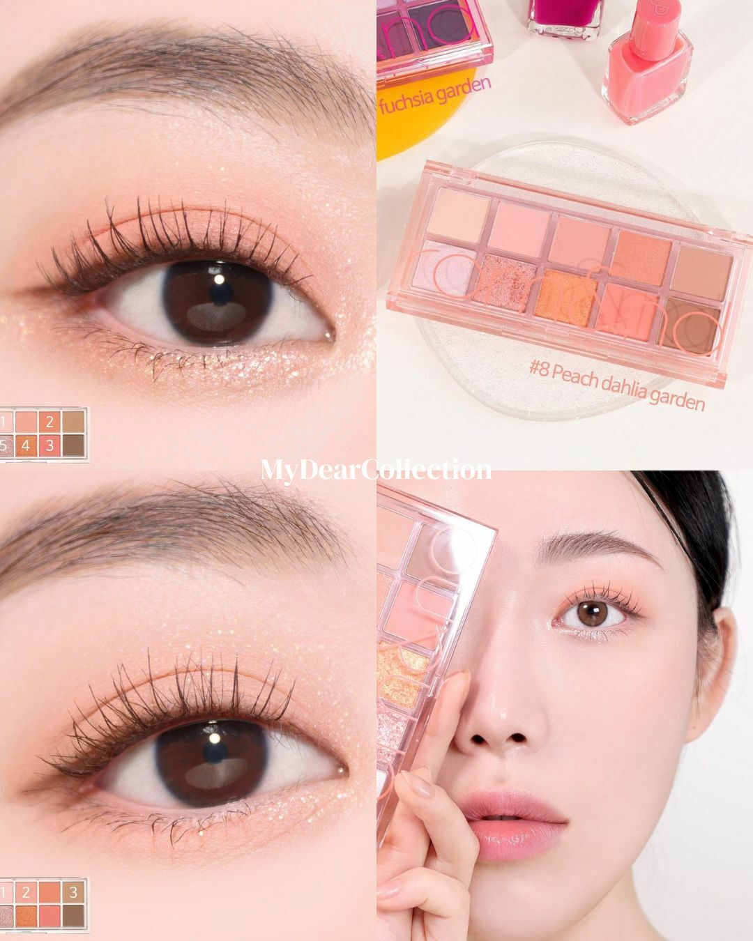 現 貨 | Romand Better Than Palette 十色眼影 08 Peach Dahlia Garden