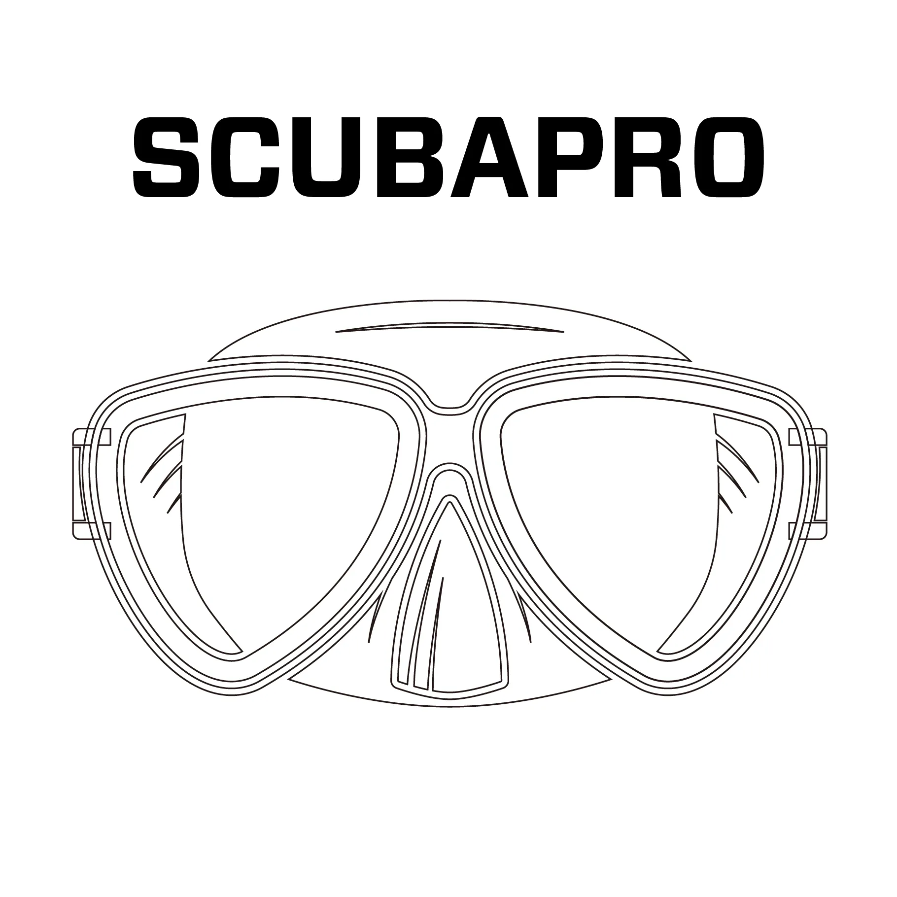 ※ #270Pro PURE 防霧貼 SCUBAPRO 系列