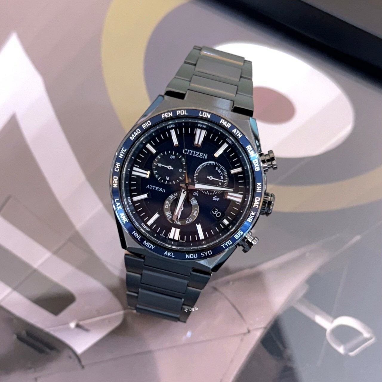 【CITIZEN 星辰】GENT'S 時尚男錶系列CB5967-66L 41.1mm 現代鐘錶