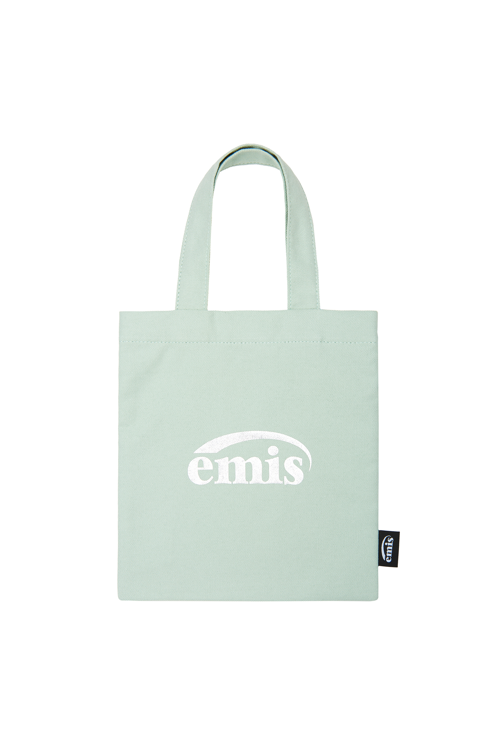 【EMIS】SILVER LOGO ECO BAG-CREAM EMIS SILVER LOGO MINI ECO BAG