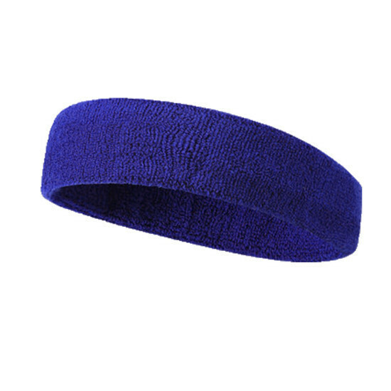 Sports hair headband, sweatband, sweatband, sweatband (color orchid)