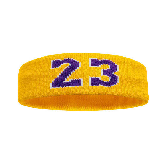 Sports headband, sweatband, sweatband, sweatband(TJ023 yellow purple)