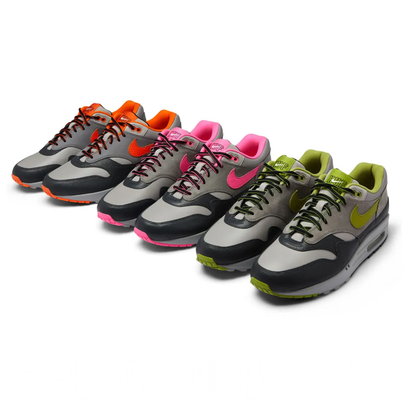 <連線代購商品>男女鞋 HUF x NIKE AIR MAX 1 低筒休閒鞋【HF3713-001】【HF3713-002】【HF3713-003】