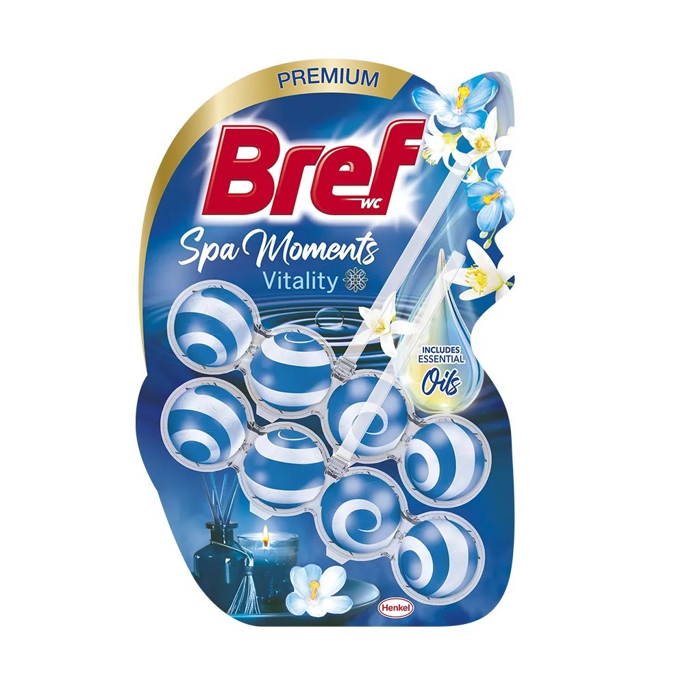 【Bref妙力】懸掛式馬桶潔廁精油50g*2 (麝香)